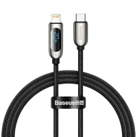کابل تبدیل فست شارژ Baseus CATLSK-A Type-C to Lightning PD 20W 2.22A 2m