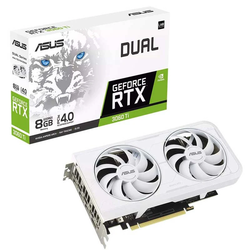 کارت گرافیک ASUS Dual GeForce RTX 3060Ti 8GB GDDR6X 256Bit