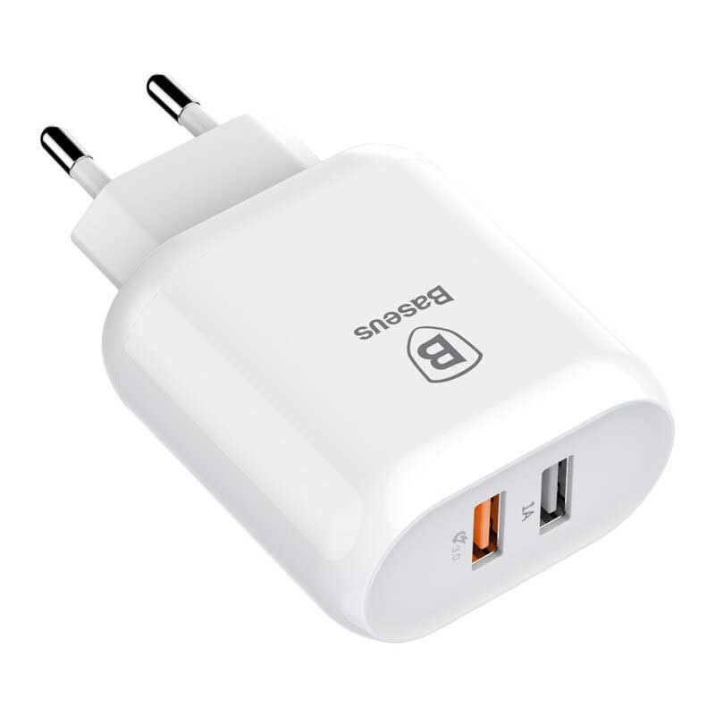 کلگی فست شارژ Baseus CCALL-AG 2Port 0.7A QC3.0 PD 23W