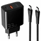 شارژر دیواری فست شارژ Mcdodo CH-0922 3A QC4.0 PD3.0 33W + کابل تبدیل تایپ سی