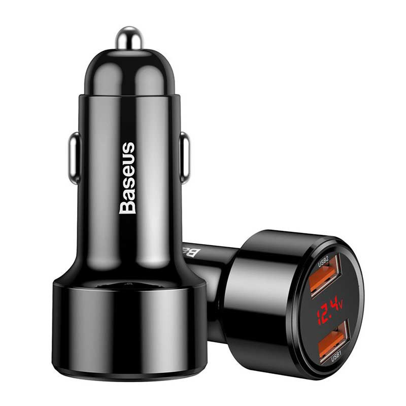 شارژر فندکی فست شارژ Baseus Magic Series CCMLC20A-0 QC3.0 PD 5A 45W
