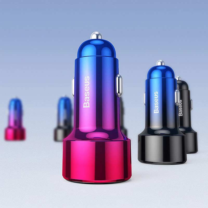 شارژر فندکی فست شارژ Baseus Magic Series CCMLC20A-0 QC3.0 PD 5A 45W