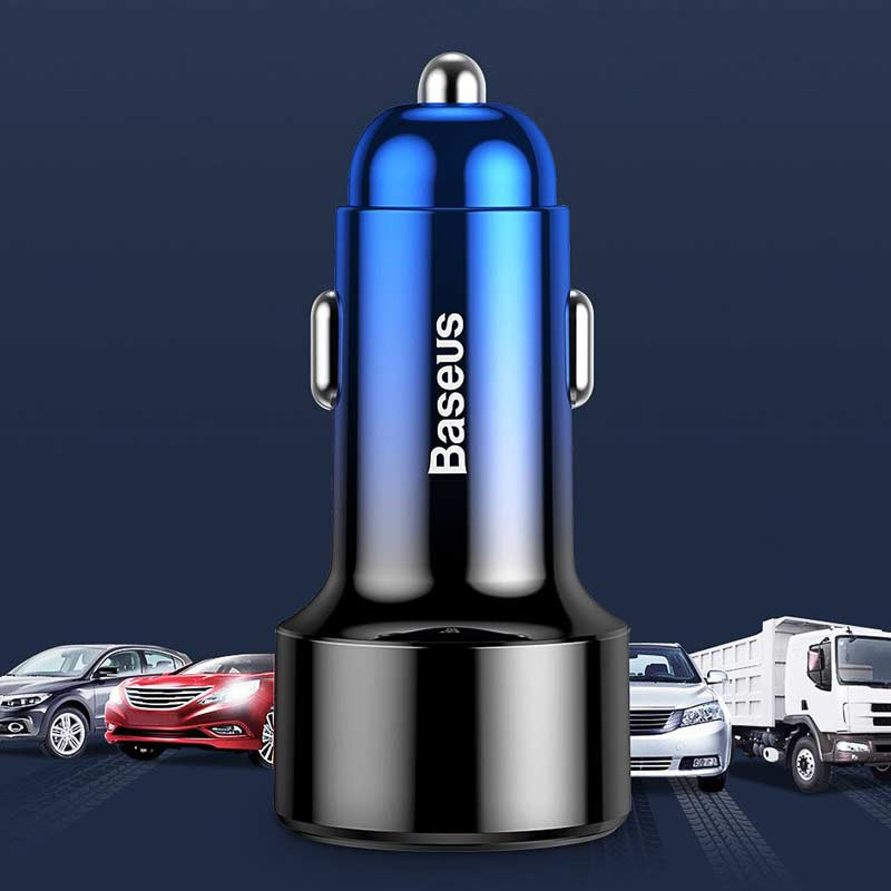 شارژر فندکی فست شارژ Baseus Magic Series CCMLC20A-0 QC3.0 PD 5A 45W