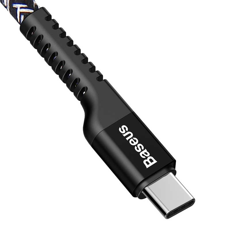 کابل تایپ سی فست شارژ Baseus Confidant Anti-Break CATZJ-A 2A 1m