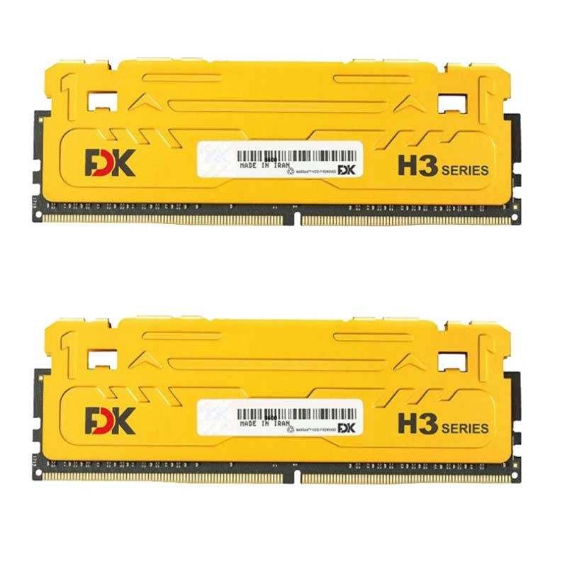 رم کامپیوتر FDK H3 DDR4 32GB 3600MHz CL16 Dual