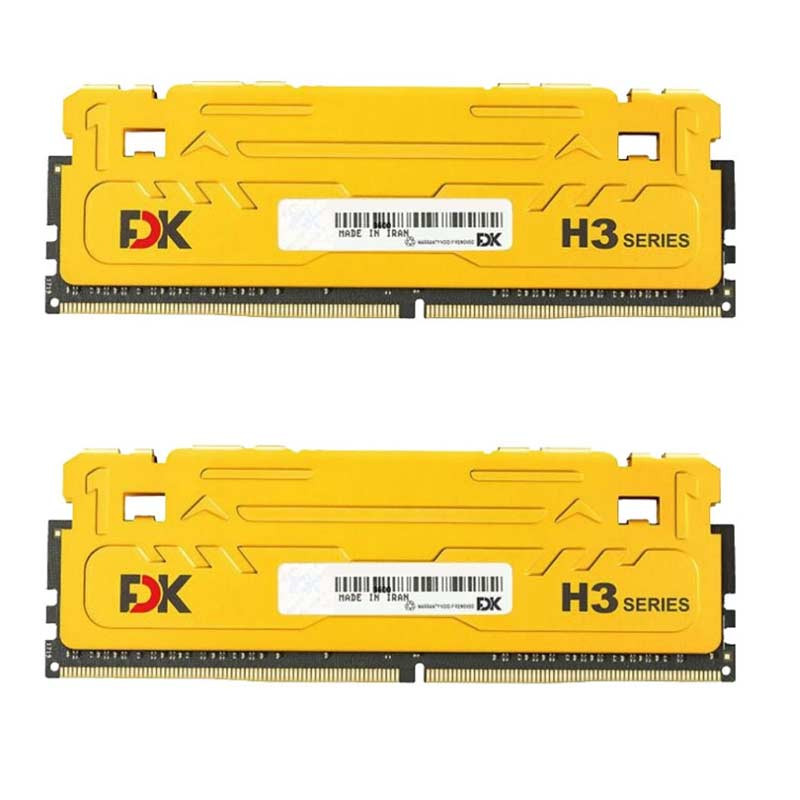 رم کامپیوتر FDK H3 DDR4 32GB 3600MHz CL16 Dual