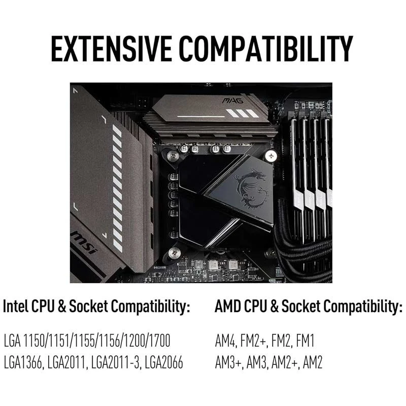 فن خنک کننده CPU ام اس آی MSI MAG CORELIQUID P360