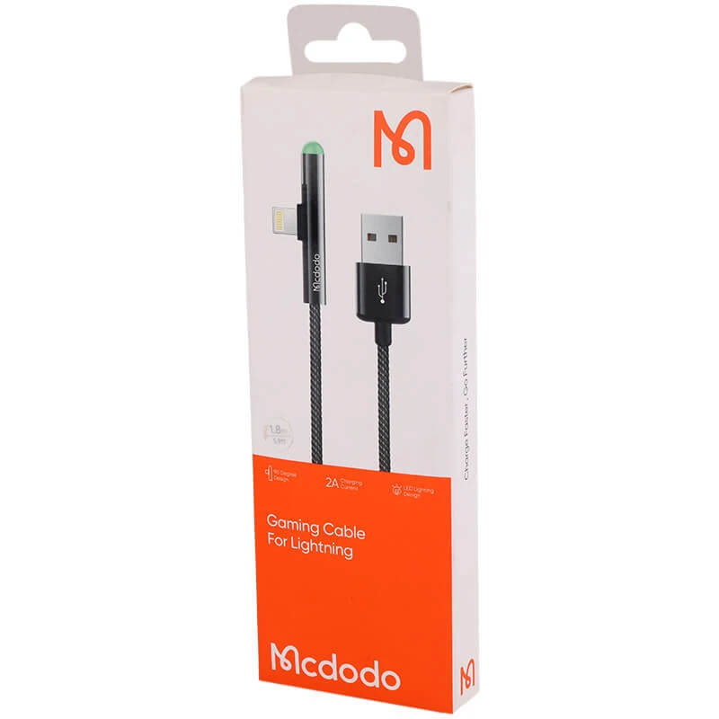 کابل آیفونی Mcdodo CA-627 2A 1.8m یکسر L