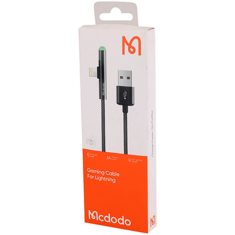 کابل آیفونی Mcdodo CA-627 2A 1.8m یکسر L