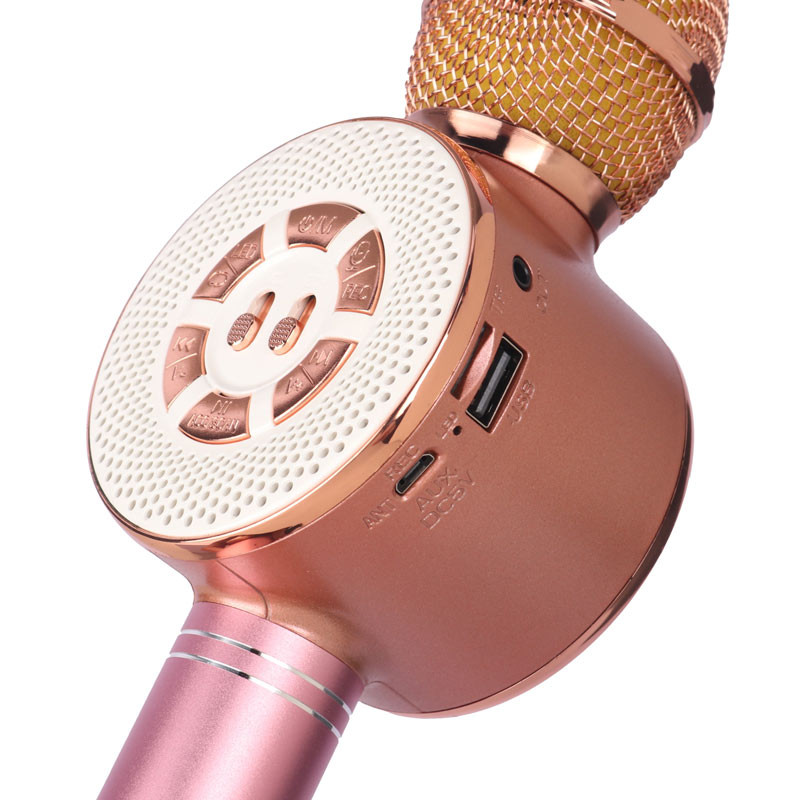 میکروفون و اسپیکر بلوتوثی رم و فلش خور Wster WS-669 Original