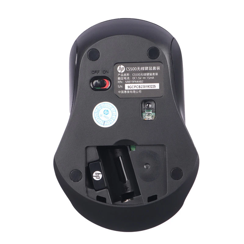 کیبورد و موس بی سیم اچ پی CS500