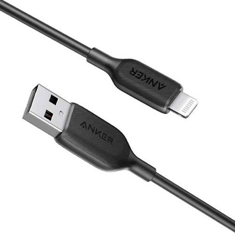 کابل آیفونی Anker PowerLine III A8812 2.4A 0.9m
