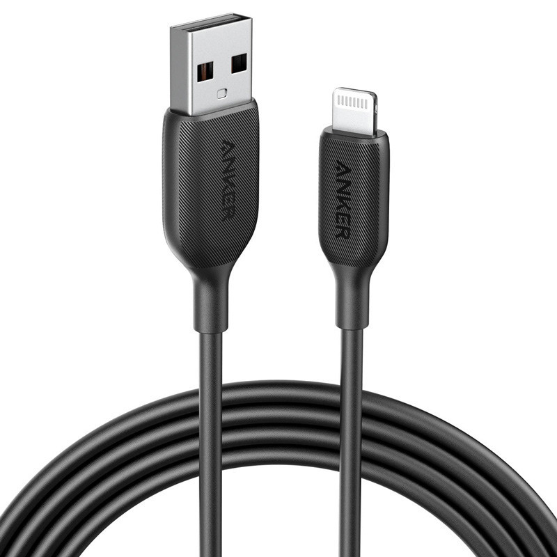 کابل آیفونی Anker PowerLine III A8813 2.4A 1.8m