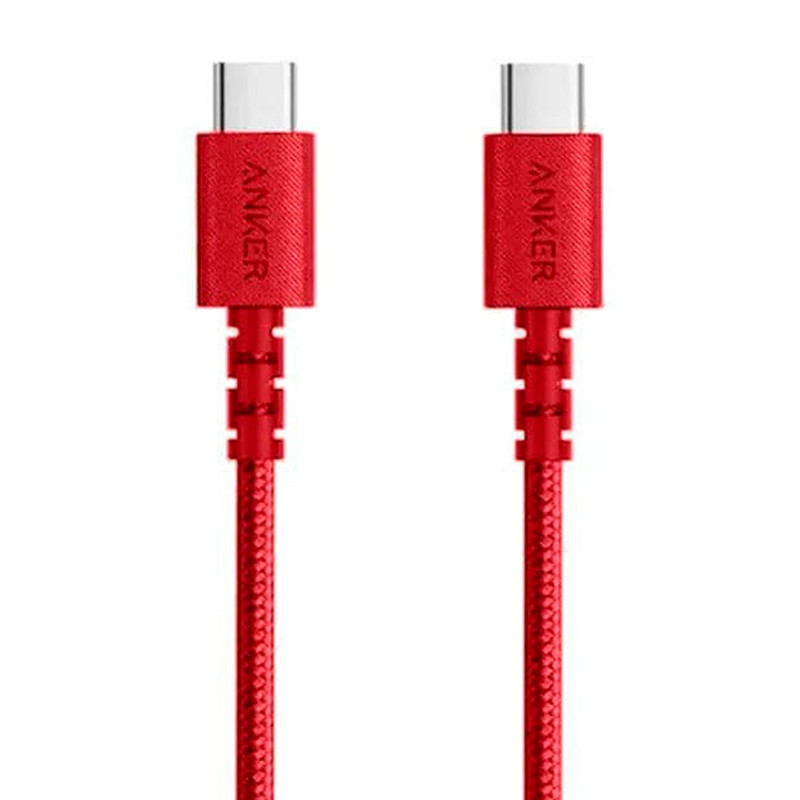 کابل تبدیل فست شارژ Anker PowerLine Select+ A8032 Type-C To Type-C 0.9m