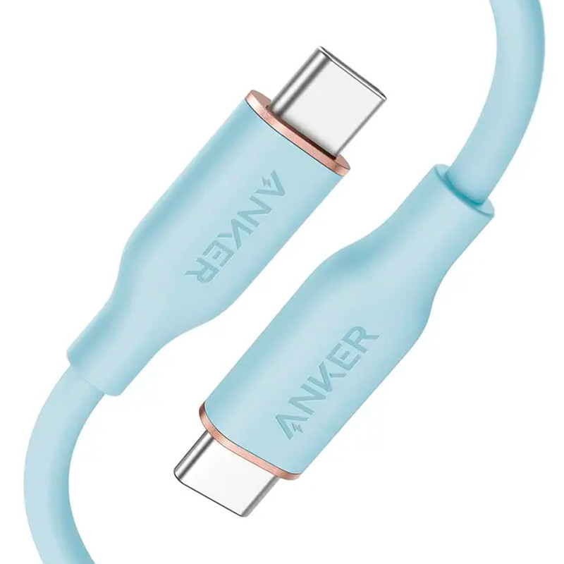 کابل تبدیل فست شارژ Anker PowerLine III Flow A8552 Type-C To Type-C PD 100W 0.9m