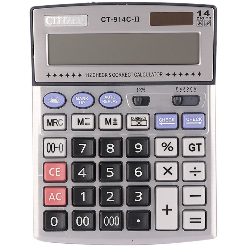ماشین حساب سیتیزن Citizen CT-914C-II