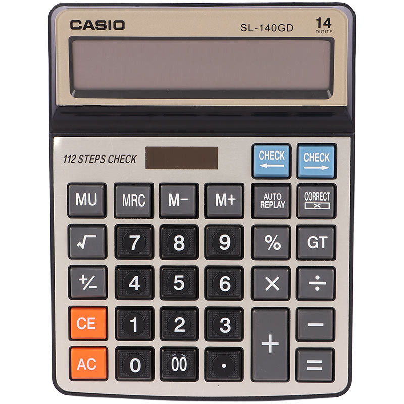 ماشین حساب کاسیو CASIO SL-140GD