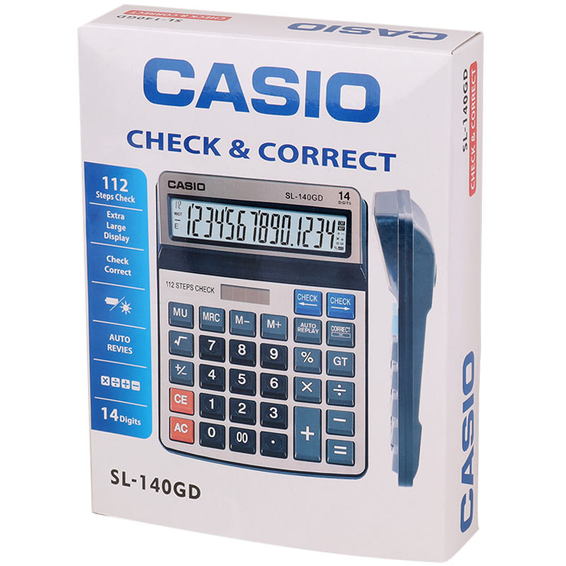 ماشین حساب کاسیو CASIO SL-140GD