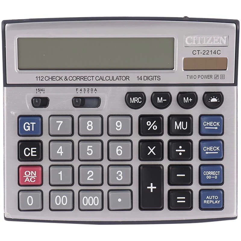 ماشین حساب سیتیزن Citizen CT-2214C