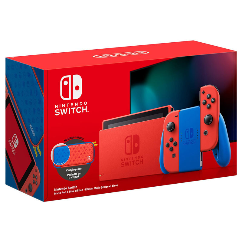کنسول بازی نینتندو Nintendo Switch Mario Red and Blue Edition 4GB 32GB