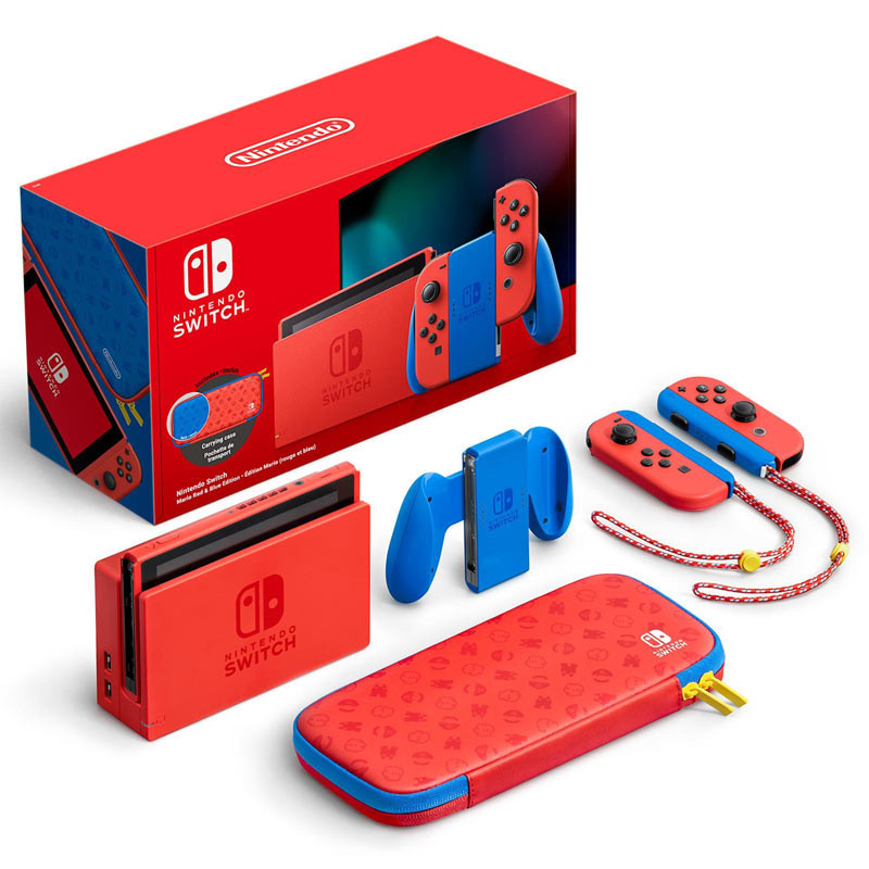 کنسول بازی نینتندو Nintendo Switch Mario Red and Blue Edition 4GB 32GB