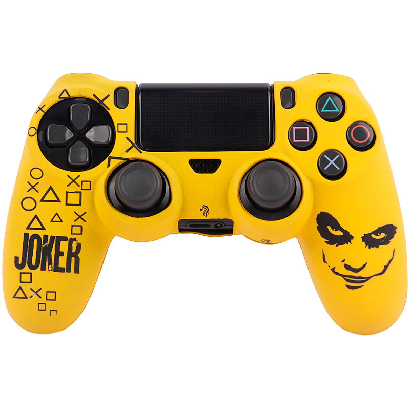 روکش دسته بازی PS4 طرح Joker زمینه زرد