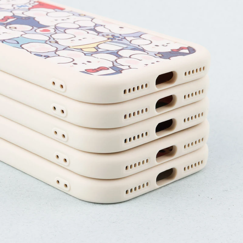 قاب طرح کارتونی محافظ لنزدار iPhone 7/8/SE