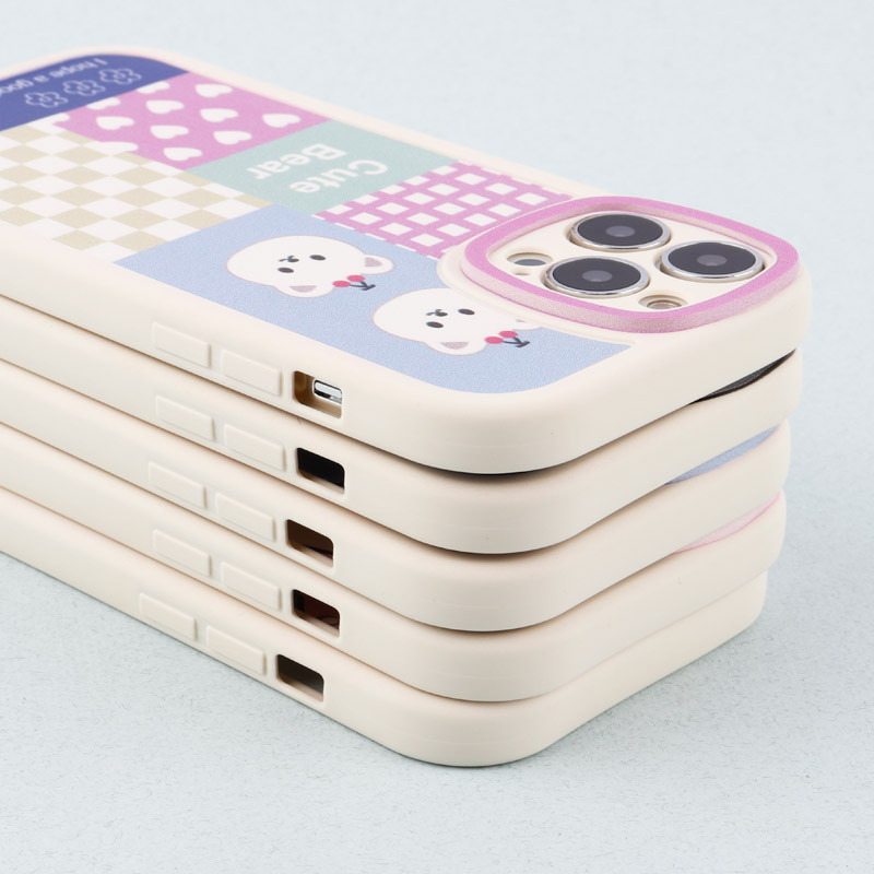 قاب طرح کارتونی محافظ لنزدار iPhone 13 Pro Max