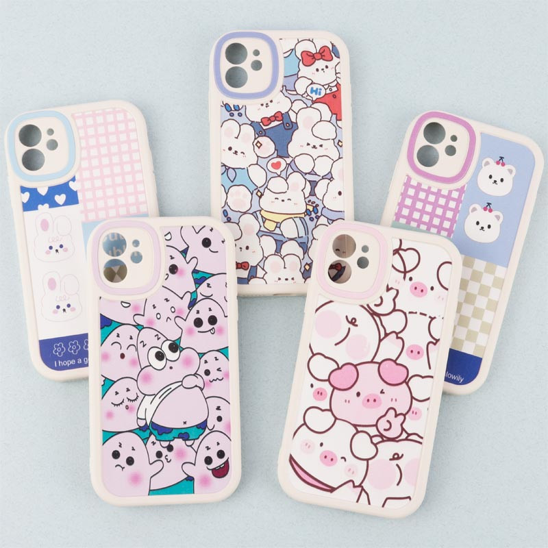 قاب طرح کارتونی محافظ لنزدار iPhone 11