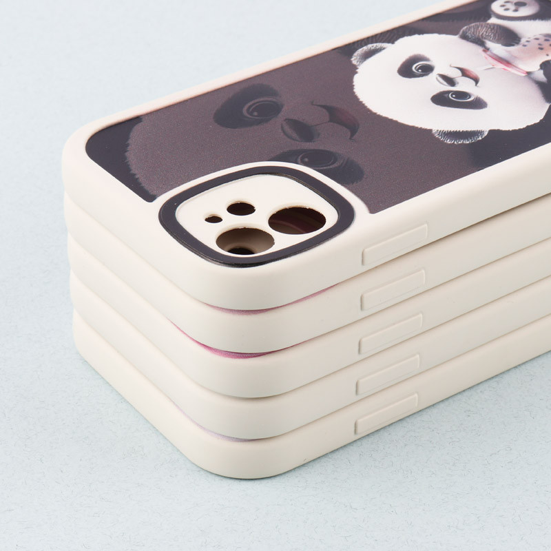 قاب طرح کارتونی محافظ لنزدار iPhone 11