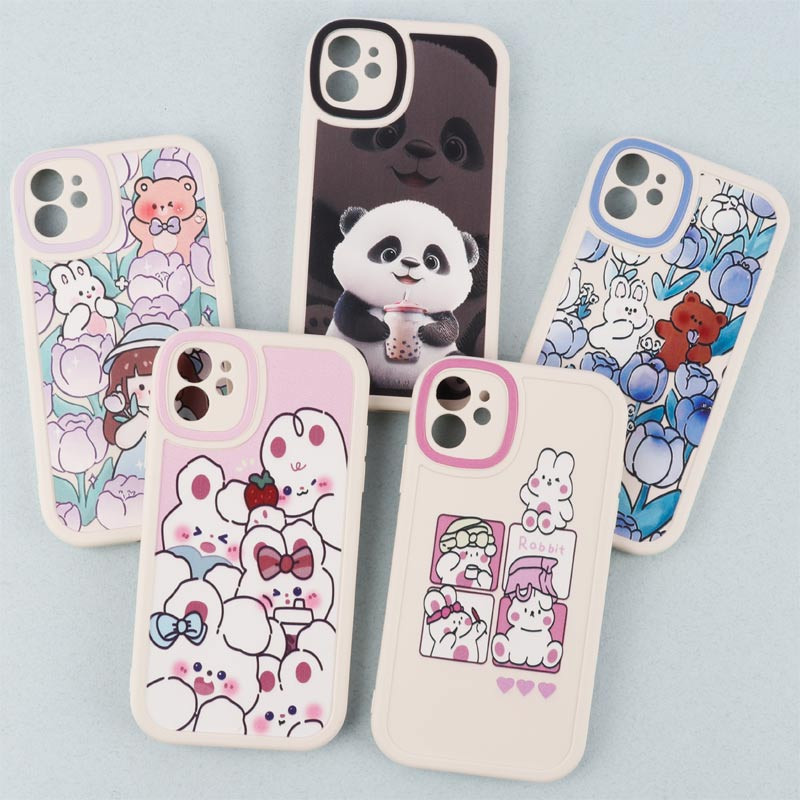 قاب طرح کارتونی محافظ لنزدار iPhone 11