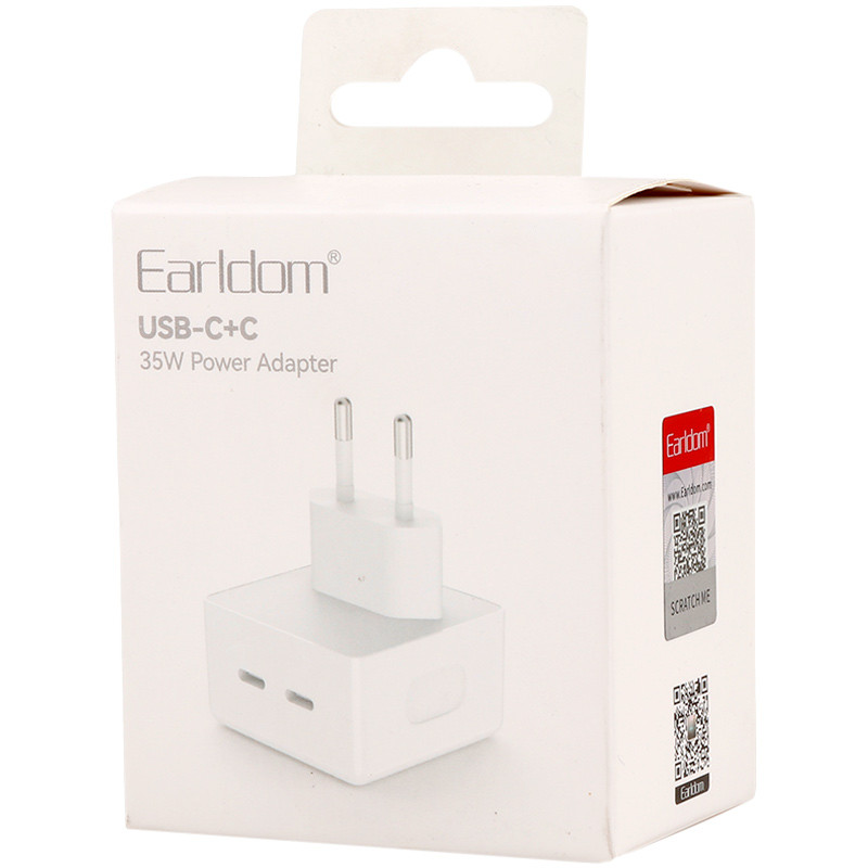کلگی فست شارژر Earldom ES-EU31 2Port 3A 35W Type-C