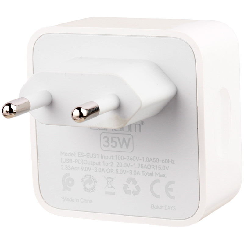 کلگی فست شارژر Earldom ES-EU31 2Port 3A 35W Type-C