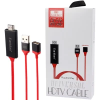 کابل تبدیل ارلدام Earldom ET-W8 USB to HDMI 1m