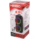 اسپیکر چمدانی بلوتوثی رم و فلش خور Kimiso QS-7605 + میکروفون و ریموت کنترل