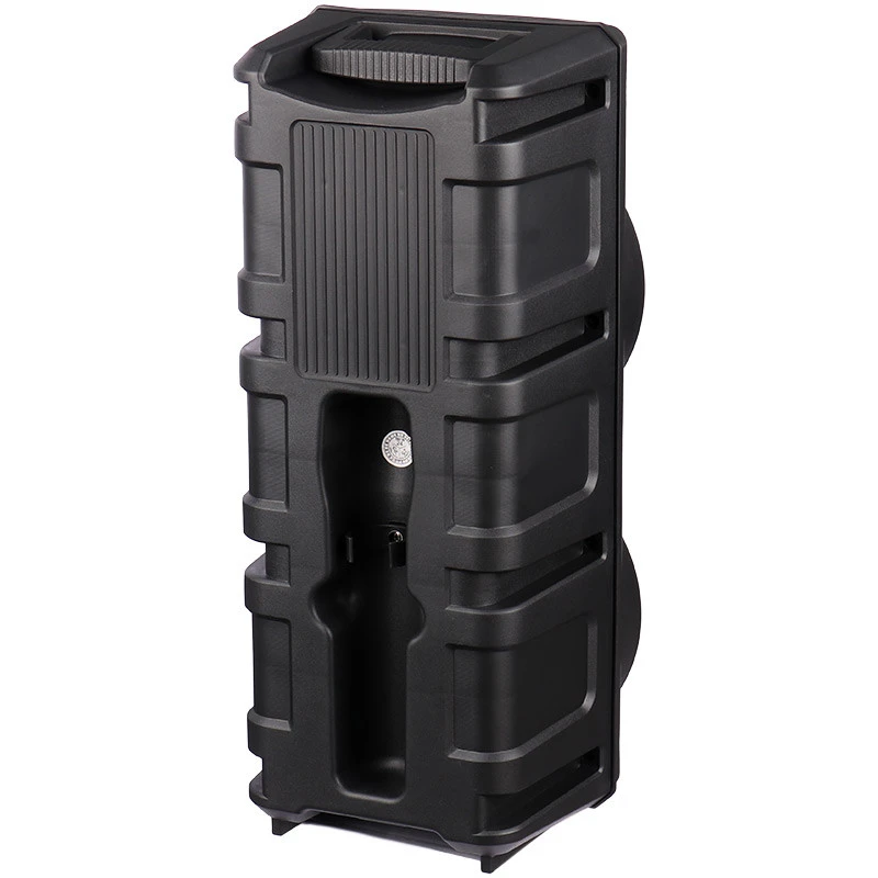 اسپیکر چمدانی بلوتوثی رم و فلش خور Kimiso QS-7605 + میکروفون و ریموت کنترل