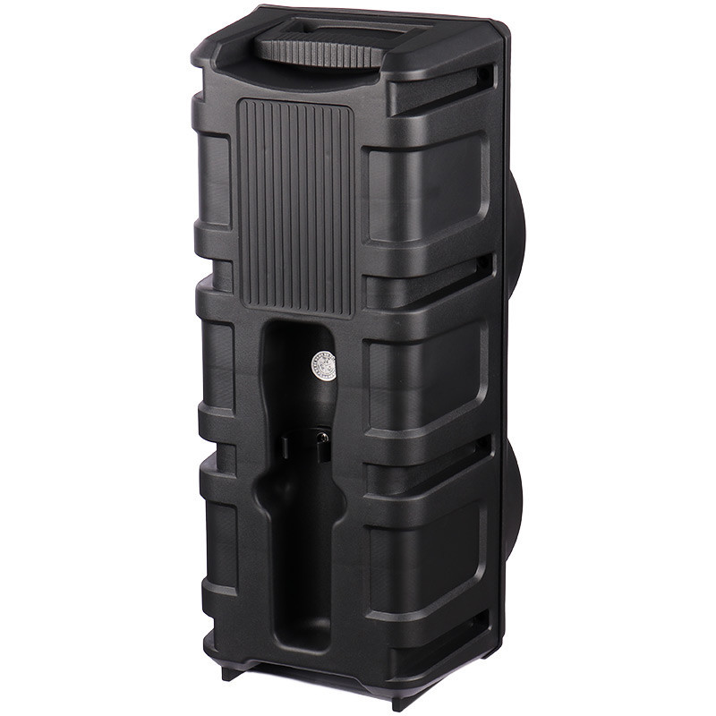 اسپیکر چمدانی بلوتوثی رم و فلش خور Kimiso QS-7605 + میکروفون و ریموت کنترل