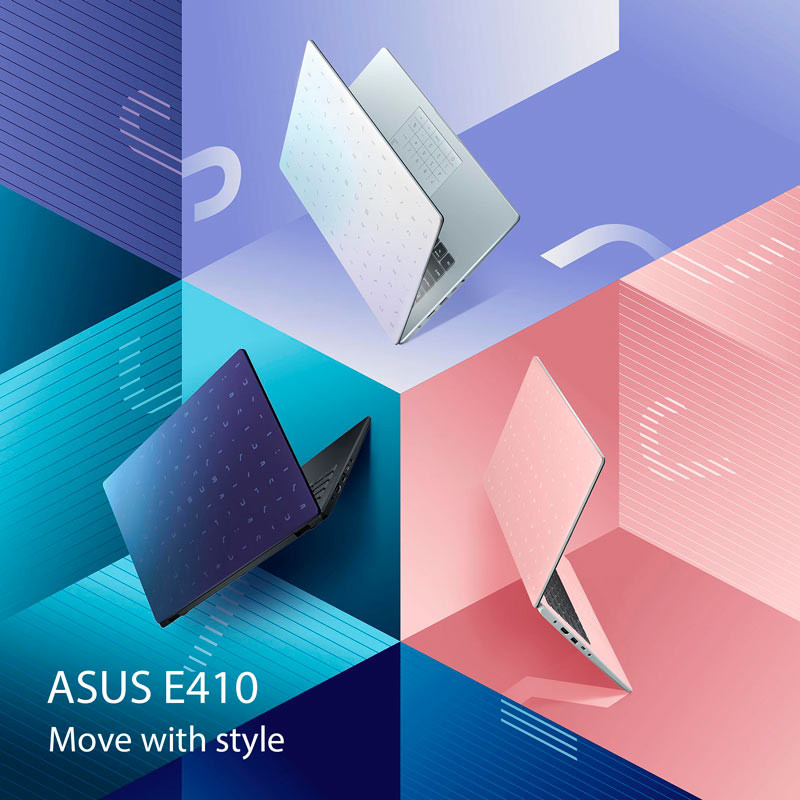لپ تاپ Asus E410MA Celeron (N4020) 4GB 512GB SSD Intel 14" FHD
