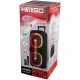 اسپیکر چمدانی بلوتوثی رم و فلش خور Kimiso QS-4224 + میکروفون و ریموت کنترل