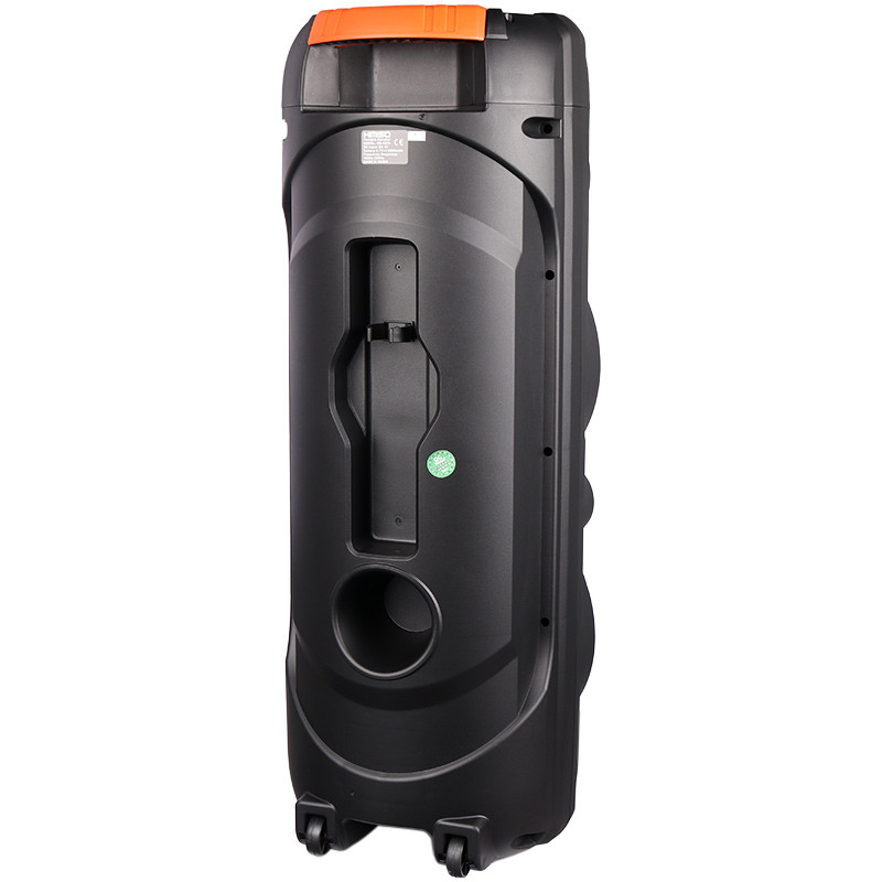 اسپیکر چمدانی بلوتوثی رم و فلش خور Kimiso QS-4225 + میکروفون و ریموت کنترل