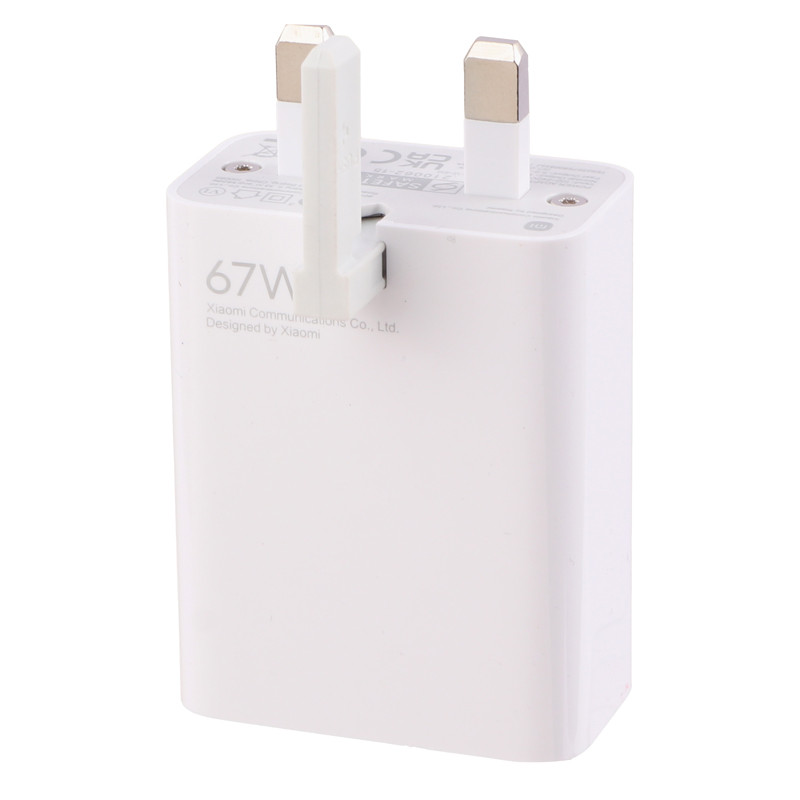 شارژر دیواری فست شارژ Xiaomi Redmi Note 11/12 Pro 5G 6.21 QC3.0 PD 67W + کابل تایپ سی و جعبه گوشی