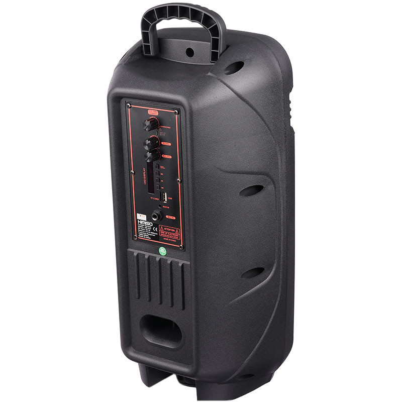 اسپیکر چمدانی بلوتوثی رم و فلش خور Kimiso QS-4227 + میکروفون و ریموت کنترل