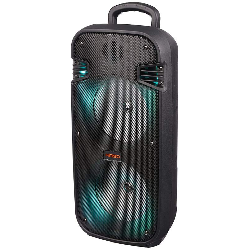 اسپیکر چمدانی بلوتوثی رم و فلش خور Kimiso QS-4227 + میکروفون و ریموت کنترل