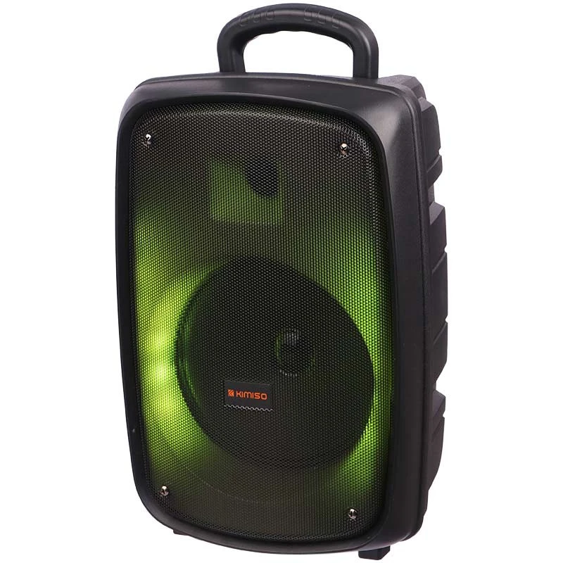 اسپیکر بلوتوثی رم و فلش خور Kimiso QS-6808 + میکروفون و ریموت کنترل