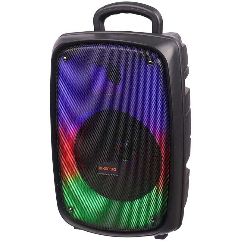 اسپیکر بلوتوثی رم و فلش خور Kimiso QS-6808 + میکروفون و ریموت کنترل