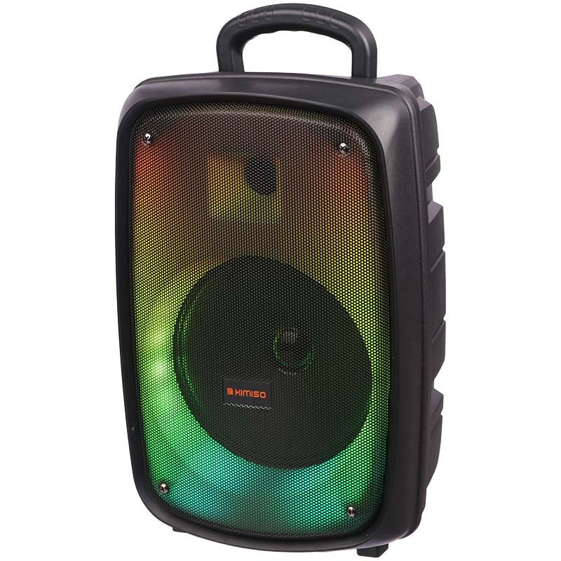 اسپیکر بلوتوثی رم و فلش خور Kimiso QS-6808 + میکروفون و ریموت کنترل