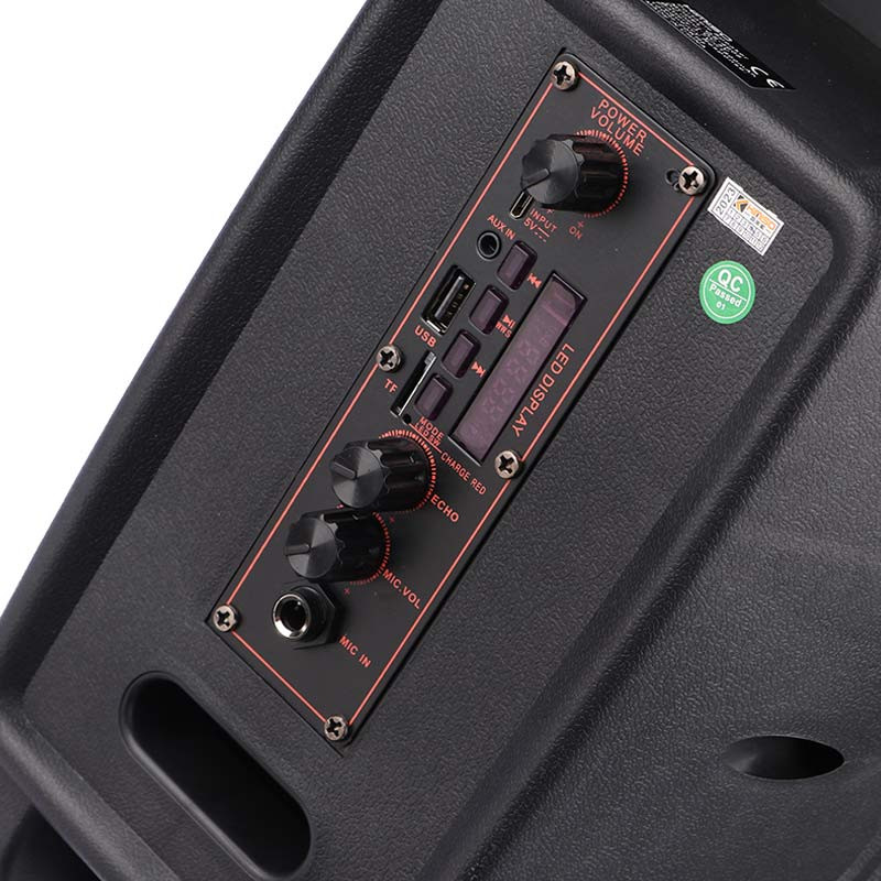اسپیکر بلوتوثی رم و فلش خور Kimiso QS-4608 + میکروفون