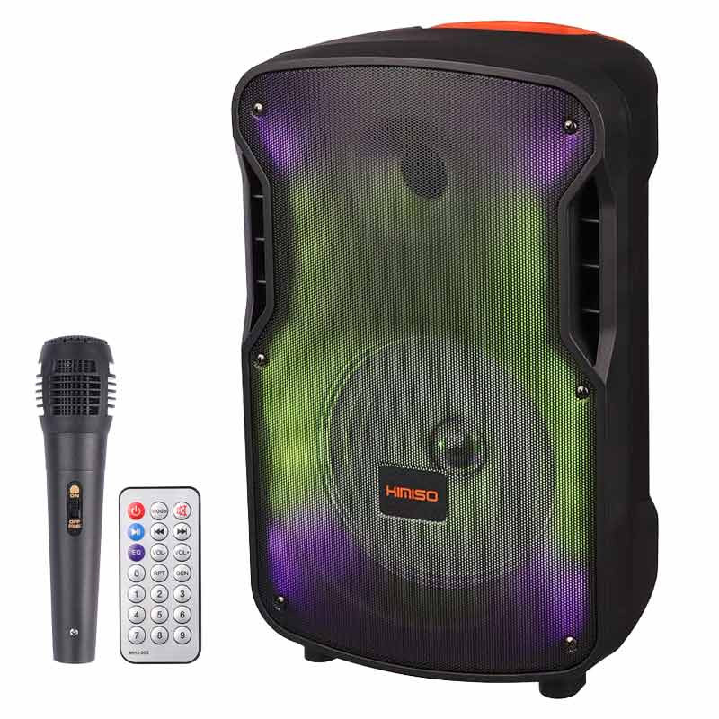 اسپیکر بلوتوثی رم و فلش خور Kimiso QS-6810 + میکروفون و ریموت کنترل