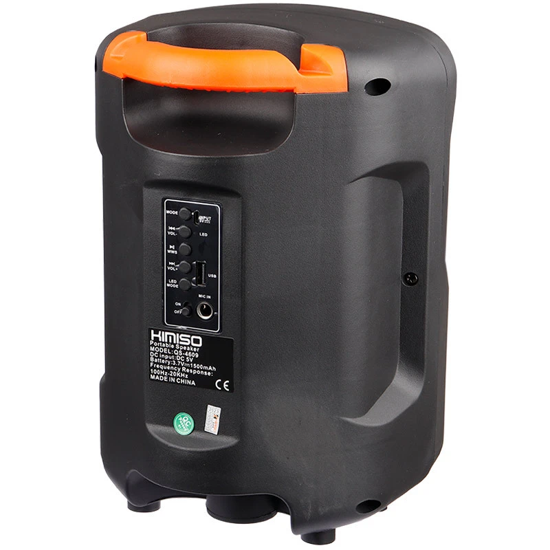 اسپیکر بلوتوثی فلش خور Kimiso QS-4609 + میکروفون و ریموت کنترل