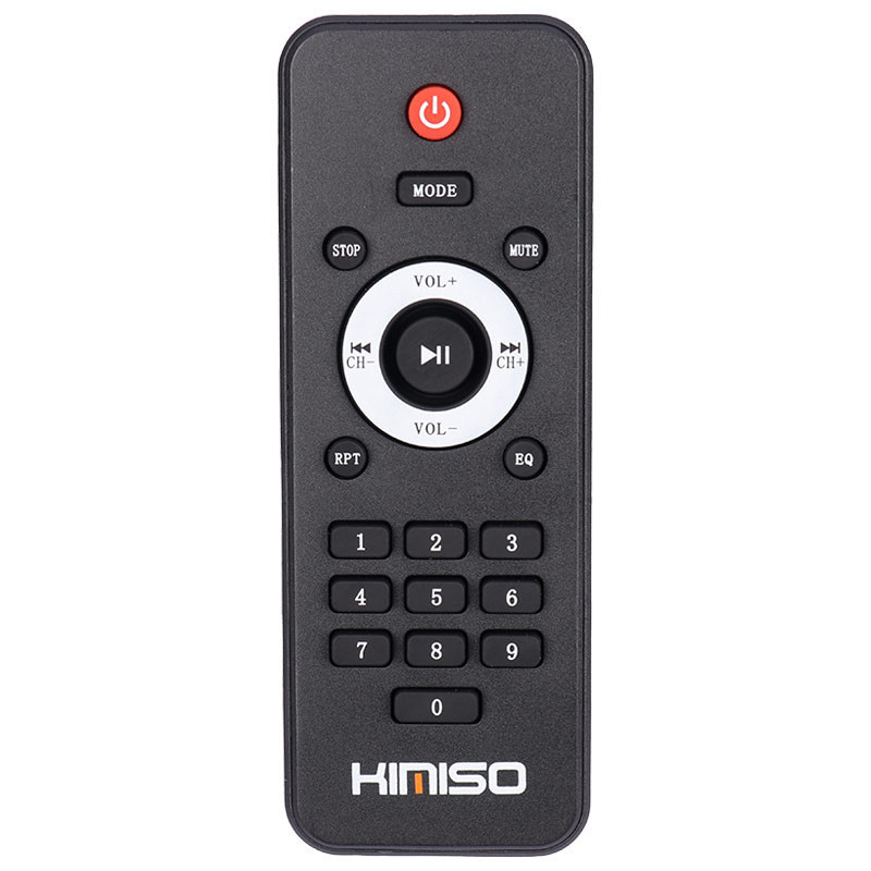 اسپیکر چمدانی بلوتوثی رم و فلش خور Kimiso QS-1287 + میکروفون و ریموت کنترل